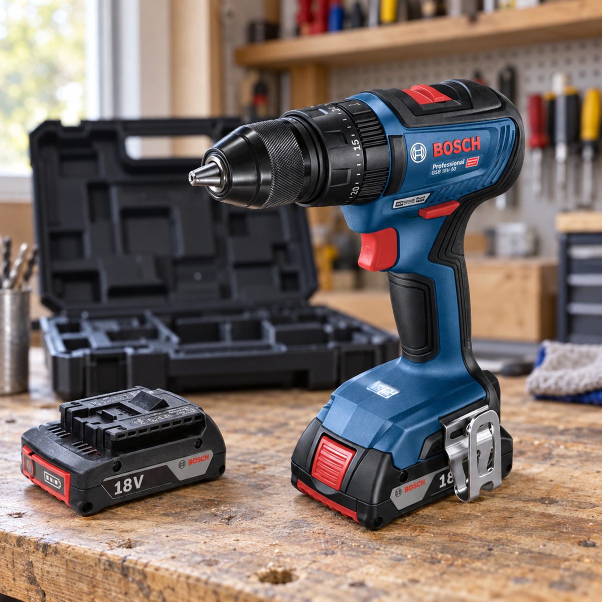 PRO GSB 18V-50 — combinado a bateria