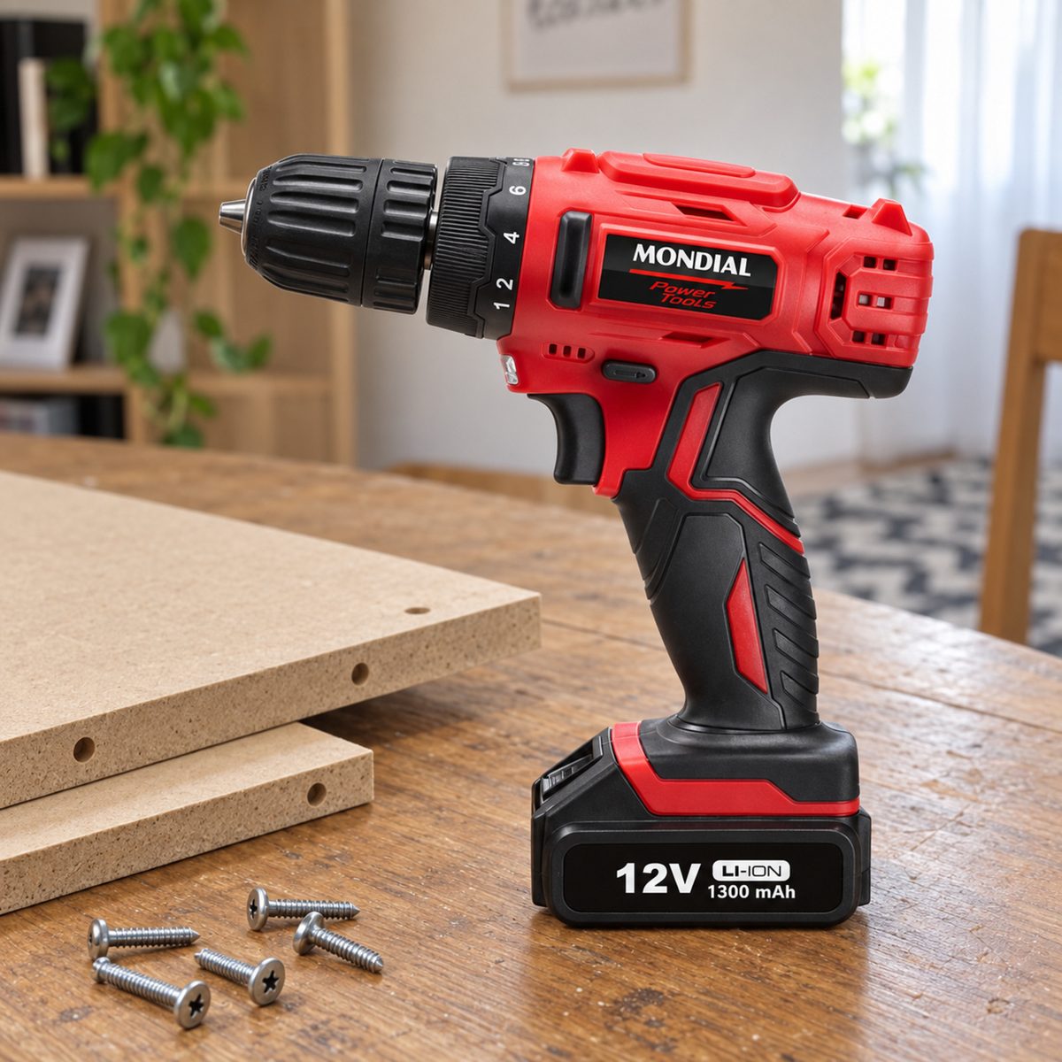 Parafusadeira e Furadeira Mondial Power Tools FPF-06M